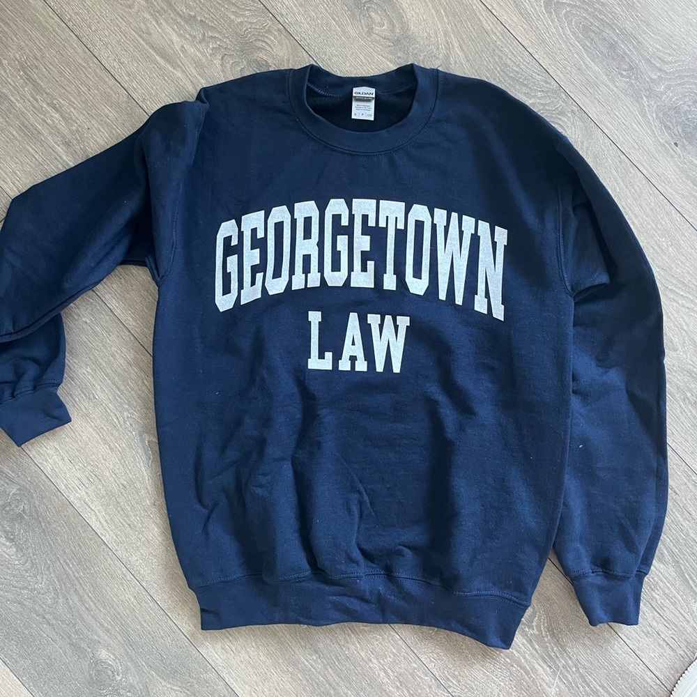 Georgetown Law crewneck